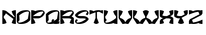 Shuriken Ninja Bold Font UPPERCASE