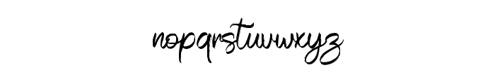 Shurlyn Font LOWERCASE