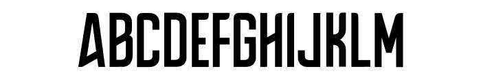 Shutdawn Font UPPERCASE