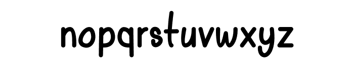 Shutiny Font LOWERCASE