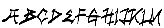 Shutoku Font UPPERCASE
