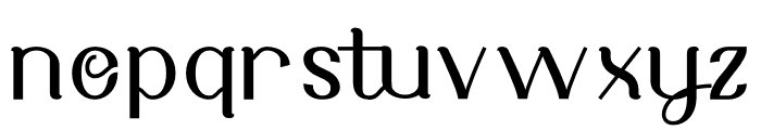 ShutterBotton Font LOWERCASE