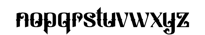 Shutterborn Font LOWERCASE