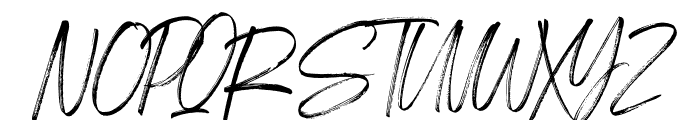 Shutterland-Regular Font UPPERCASE