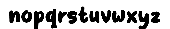 Shyest-Bold Font LOWERCASE