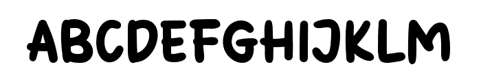 Shyest-Regular Font UPPERCASE