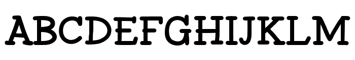 ShynkeRegular Font UPPERCASE