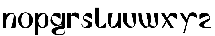 SiCantix-Regular Font LOWERCASE