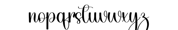 Siblings Wonderful Font LOWERCASE