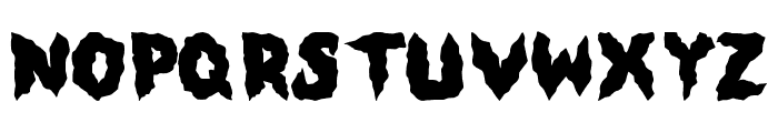 SideOfMonsterRegular Font UPPERCASE