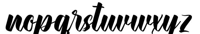 Sidedream Font LOWERCASE