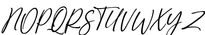 SidentyItalic Font UPPERCASE