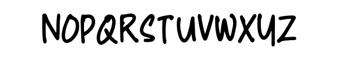 SidneyBloom-Regular Font UPPERCASE