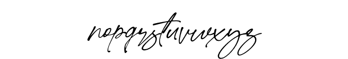 Sidneyland Italic Font LOWERCASE