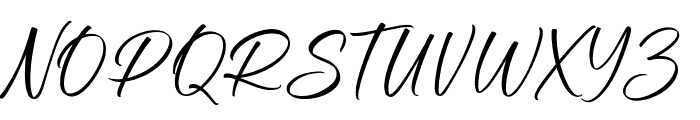 Sienthas Font UPPERCASE