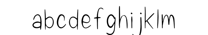 Sifabella Font LOWERCASE