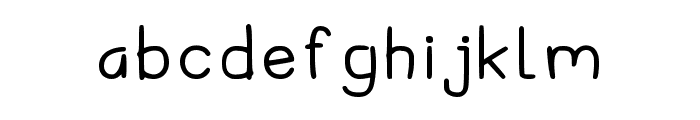 Siffa Regular Font LOWERCASE