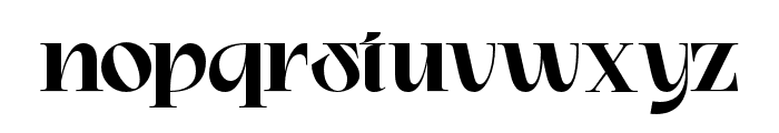 Sifty-Bold Font LOWERCASE