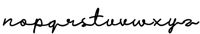 Sigarette Font LOWERCASE