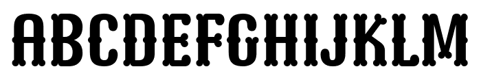 Sigarilos Font UPPERCASE