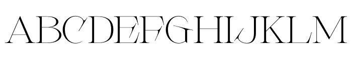 Sigera Font UPPERCASE