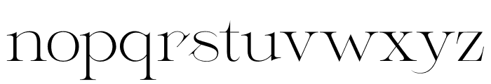 Sigera Font LOWERCASE