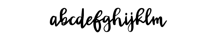 Sightlight Script Regular Font LOWERCASE