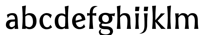 Sigillium Regular Font LOWERCASE