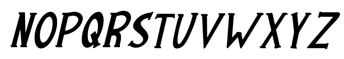Siginjai Mountain Italic Font UPPERCASE