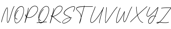 Sigmathin Font UPPERCASE