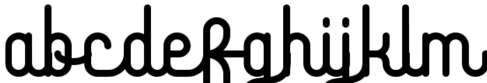 Sigmature Monoline Regular Font LOWERCASE