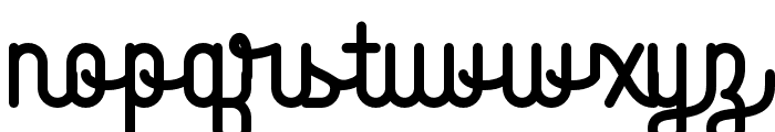 SigmatureMonoline-Regular Font LOWERCASE