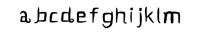 Signal Regular Font LOWERCASE