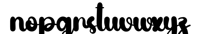 Signalline Font LOWERCASE