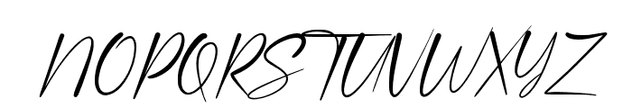 Signastory-Regular Font UPPERCASE
