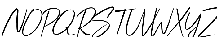 Signatey-Italic Font UPPERCASE