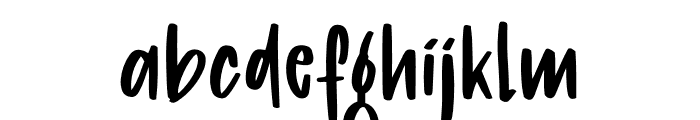 Signator Font LOWERCASE