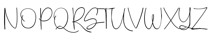 Signatouch Regular Font UPPERCASE