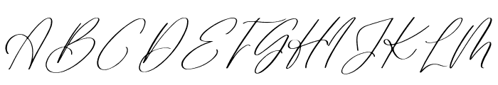 Signature Archive Script Font UPPERCASE