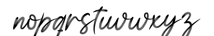 Signature Business Font LOWERCASE