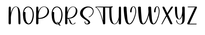 Signature Calligrapy Font UPPERCASE