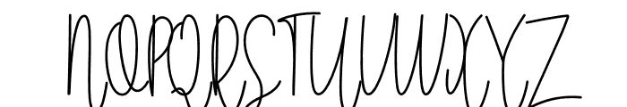 Signature Creative Font UPPERCASE
