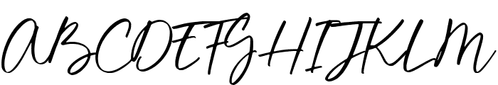 Signature Creek Font UPPERCASE