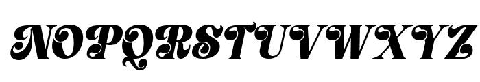 Signature Mango Italic Font UPPERCASE