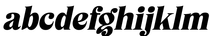 Signature Mango Italic Font LOWERCASE
