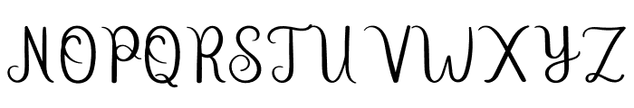 Signature Mild Font UPPERCASE