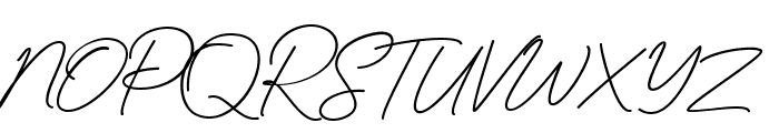 Signature Script 02 Font UPPERCASE