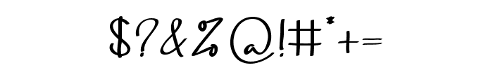 Signature Script 03 Font OTHER CHARS