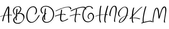 Signature Script 03 Font UPPERCASE