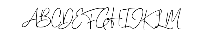 Signature Script 10 Font UPPERCASE